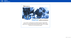 Desktop Screenshot of admin.sitevisit.com